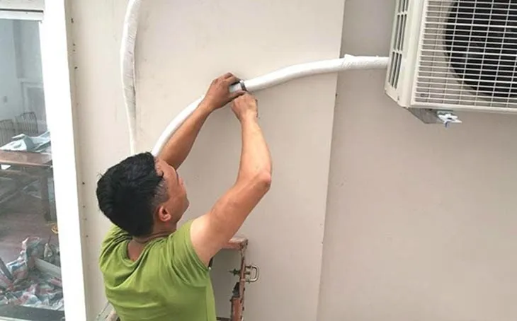 Điều hòa tắc nghẽn ống dẫn nước 